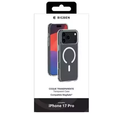 Coque MagSafe - IPhone17 Pro - Hybride - Transparente