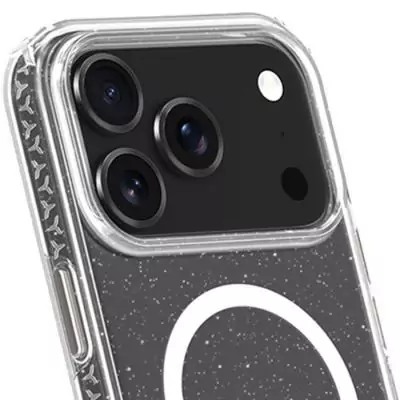 Coque iPhone17 Pro FC Air Xtrem MagSafe Recyclée avec Paillettes