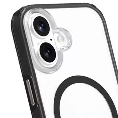 Coque iPhone17 Noir FC Air Xtrem Frost MagSafe - Protection maximale