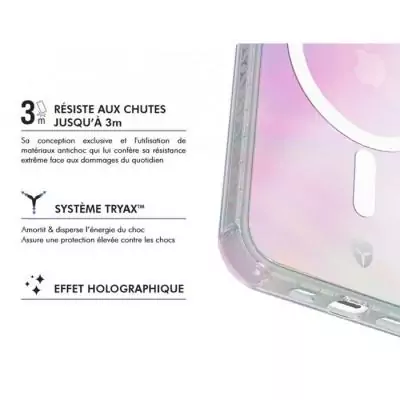 Coque FC Air MagSafe pour iPhone Air - Effet Holographique