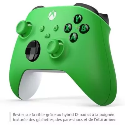 Manette de jeu - Xbox - Sans fil - Velocity Green
