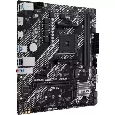 Carte mère ASUS PRIME B550M-K ARGB : Performance AMD B550 en format micro ATX