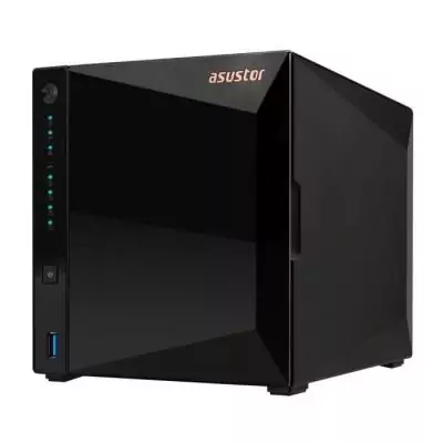 Serveur NAS - ASUSTOR - AS3304T v2 Drivestor 4 Pro Gen2 - Quad-Core 1.7GHz - 2GB DDR4 - 2.5GbE - 4 baies