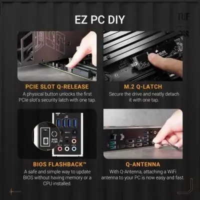 Carte mère ASUS TUF GAMING X870-PLUS WIFI: performance gaming garantie