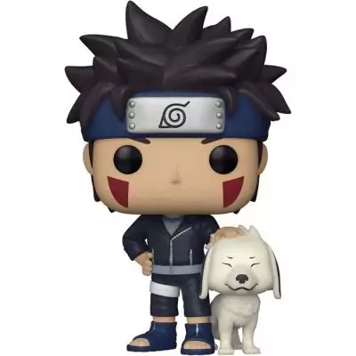 Figurine Funko Pop! - Naruto Shippuden Kiba Inuzuka avec Akamaru - Vinyle