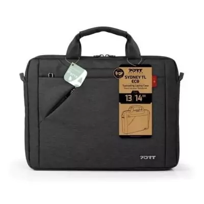 Sacoche PC - PORT DESIGNS - Pour ordinateur portable ECO SYDNEY - 13/14 pouces - Noir Sacoche PC - PORT DESIGNS - Pour ordinateur portable ECO SYDNEY - 13/14 pouces - Noir