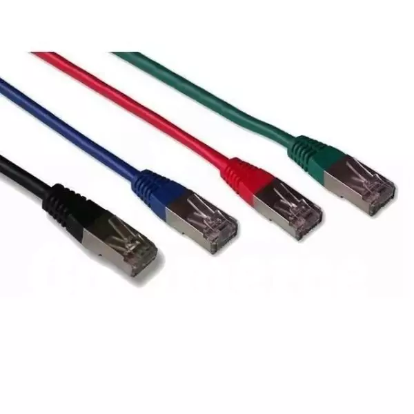 Câble RJ45 - LINEAIRE - Pack de 4 - Catégorie 6 - Blindé - 2 metres - Multicolore