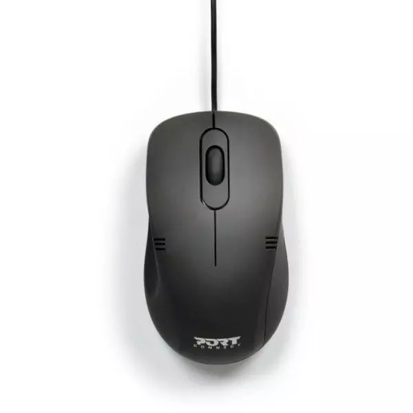 Souris filaire - PORT Designs - 900400-PRO - USB-A - Noir