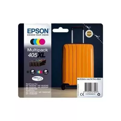 Cartouche imprimante - EPSON - 405XL C13T05H64010 - Cyan, magenta, jaune, noir - Pack de 4 - XL 63ml