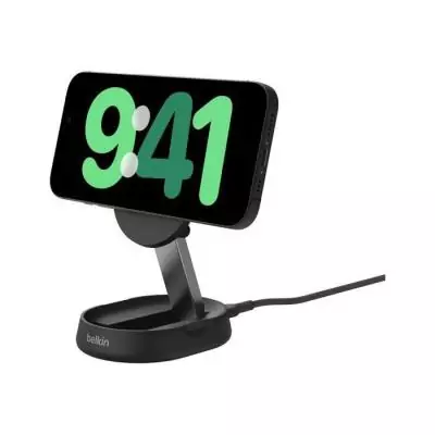 Support de charge magnétique - BELKIN - Qi2 - 15W - Noir Support de charge magnétique - BELKIN - Qi2 - 15W - Noir
