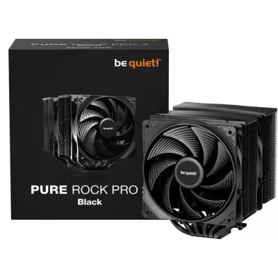 Ventirad CPU BE QUIET! Pure Rock Pro 3 BK042 - Noir - Refroidissement Silencieux