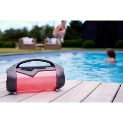 BIGBEN PARTYBTIPLITE Enceinte Bluetooth - USB SD AUX-IN - 30cm - 50W - IPX54 - Outdoor BIGBEN PARTYBTIPLITE Enceinte Bluetooth - USB SD AUX-IN - 30cm - 50W - IPX54 - Outdoor